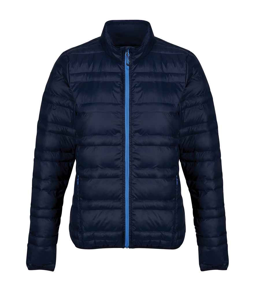 Regatta Ladies Firedown Insulated Jacket in Navy French Blue by Regatta — Custom branded clothing by Print Press, featuring premium embroidery produced in our specialist print lab in the UK.