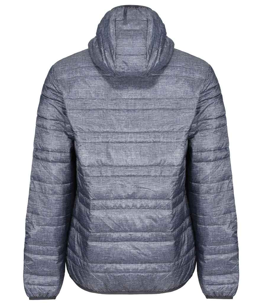 Regatta Firedown Packaway Hooded Baffle Jacket in by Regatta — Custom branded clothing by Print Press, featuring premium embroidery produced in our specialist print lab in the UK.