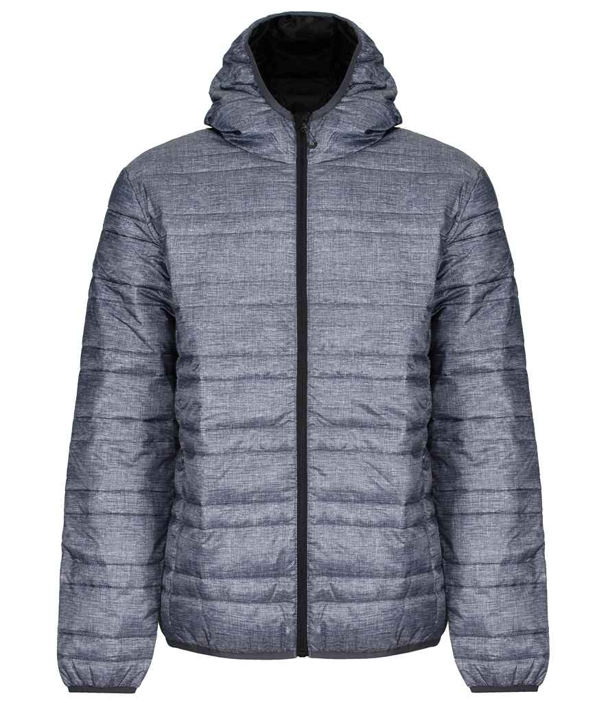 Regatta Firedown Packaway Hooded Baffle Jacket in by Regatta — Custom branded clothing by Print Press, featuring premium embroidery produced in our specialist print lab in the UK.
