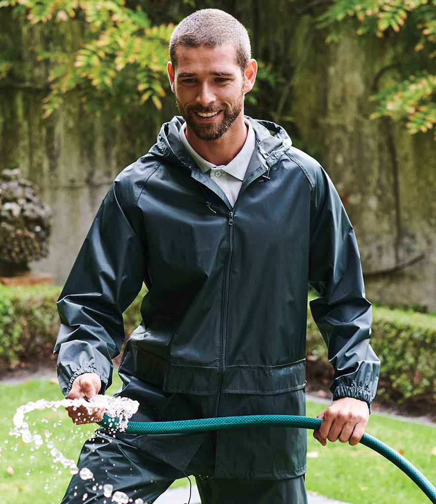Regatta Pro Stormbreak Waterproof Jacket in Dark Olive by Regatta — Custom branded clothing by Print Press, featuring premium embroidery produced in our specialist print lab in the UK.
