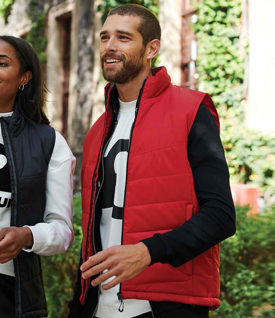 Regatta Stage II Insulated Bodywarmer in Classic Red by Regatta — Custom branded clothing by Print Press, featuring premium embroidery produced in our specialist print lab in the UK.
