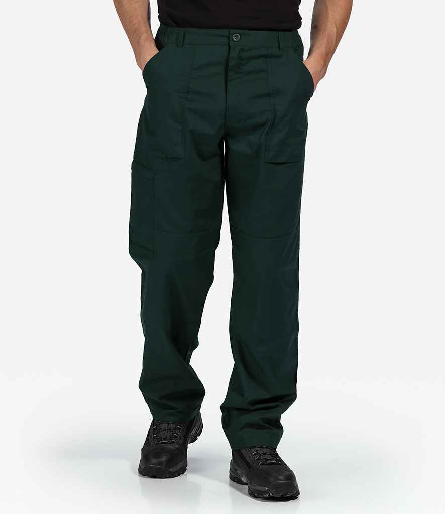 Regatta Action Trousers in Green by Regatta — Custom branded clothing by Print Press, featuring premium embroidery produced in our specialist print lab in the UK.