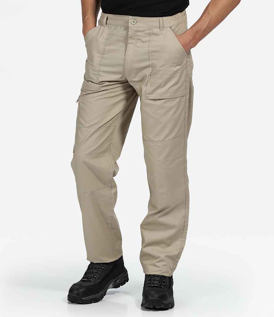 Regatta Action Trousers in Lichen by Regatta — Custom branded clothing by Print Press, featuring premium embroidery produced in our specialist print lab in the UK.