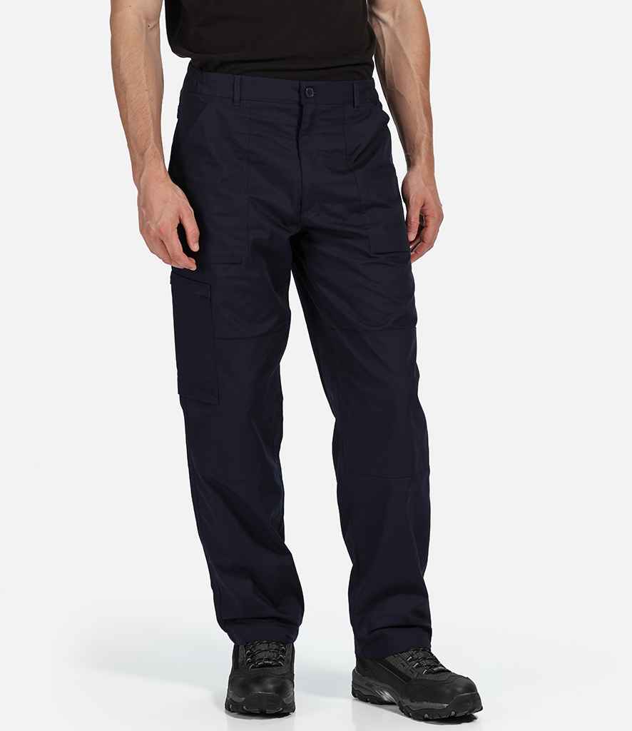 Regatta Lined Action Trousers in Navy by Regatta — Custom branded clothing by Print Press, featuring premium embroidery produced in our specialist print lab in the UK.