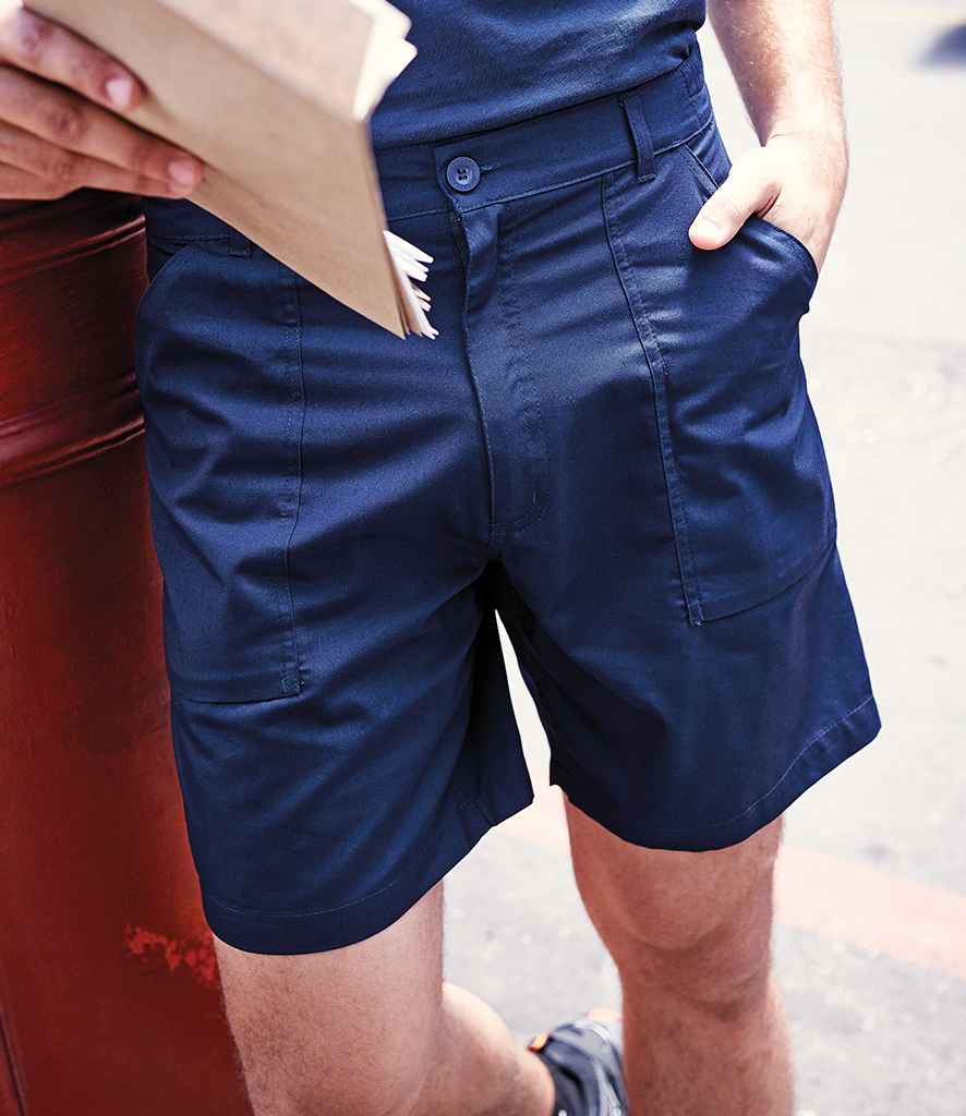 Regatta Action Shorts in by Regatta — Custom branded clothing by Print Press, featuring premium embroidery produced in our specialist print lab in the UK.