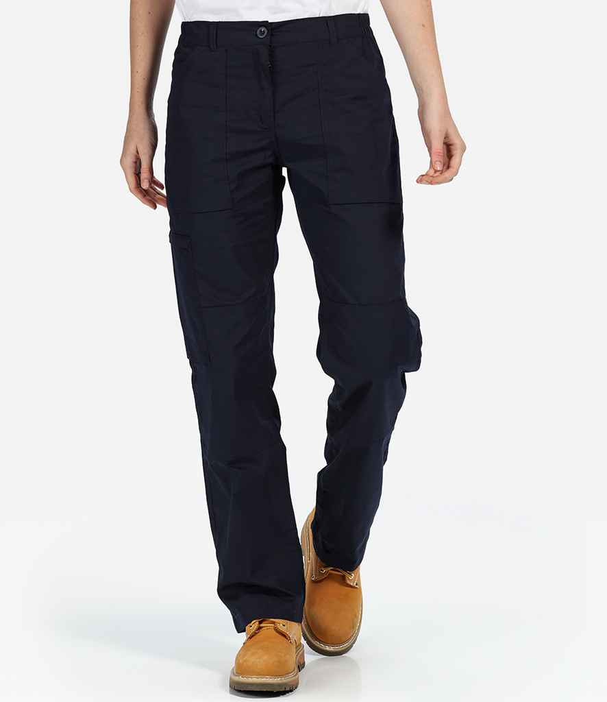 Regatta Ladies New Action Trousers in by Regatta — Custom branded clothing by Print Press, featuring premium embroidery produced in our specialist print lab in the UK.