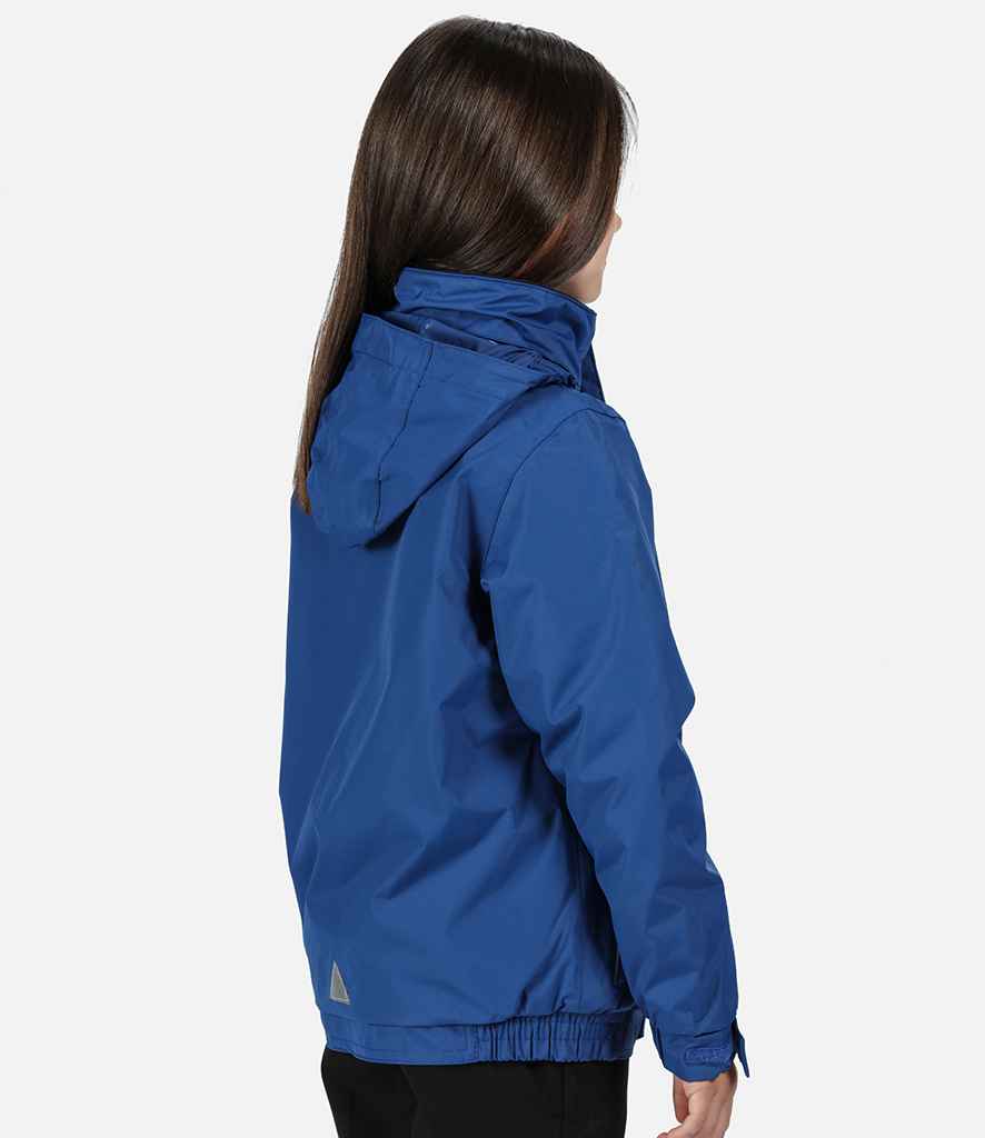 Regatta Kids Dover Waterproof Insulated Jacket in by Regatta — Custom branded clothing by Print Press, featuring premium embroidery produced in our specialist print lab in the UK.