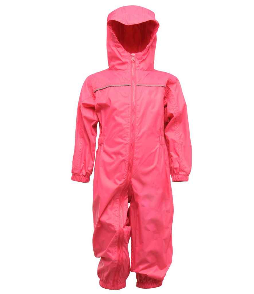 Regatta Kids Paddle Rain Suit in Jem by Regatta — Custom branded clothing by Print Press, featuring premium embroidery produced in our specialist print lab in the UK.
