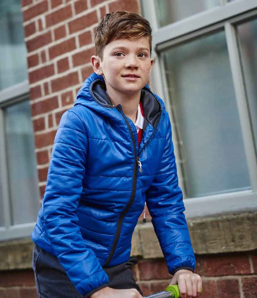Regatta Kids Stormforce Thermo-Guard® Thermal Jacket in Royal Blue by Regatta — Custom branded clothing by Print Press, featuring premium embroidery produced in our specialist print lab in the UK.
