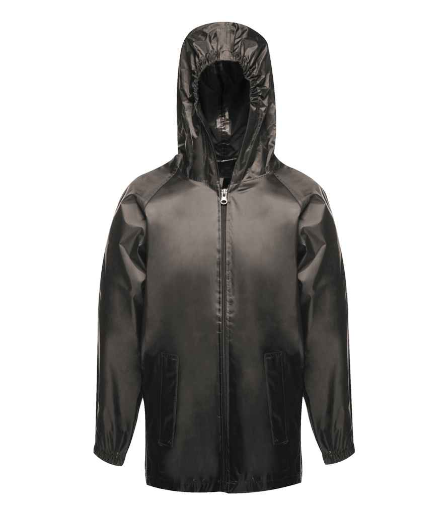 Regatta Kids Pro Stormbreak Waterproof Jacket in by Regatta — Custom branded clothing by Print Press, featuring premium embroidery produced in our specialist print lab in the UK.