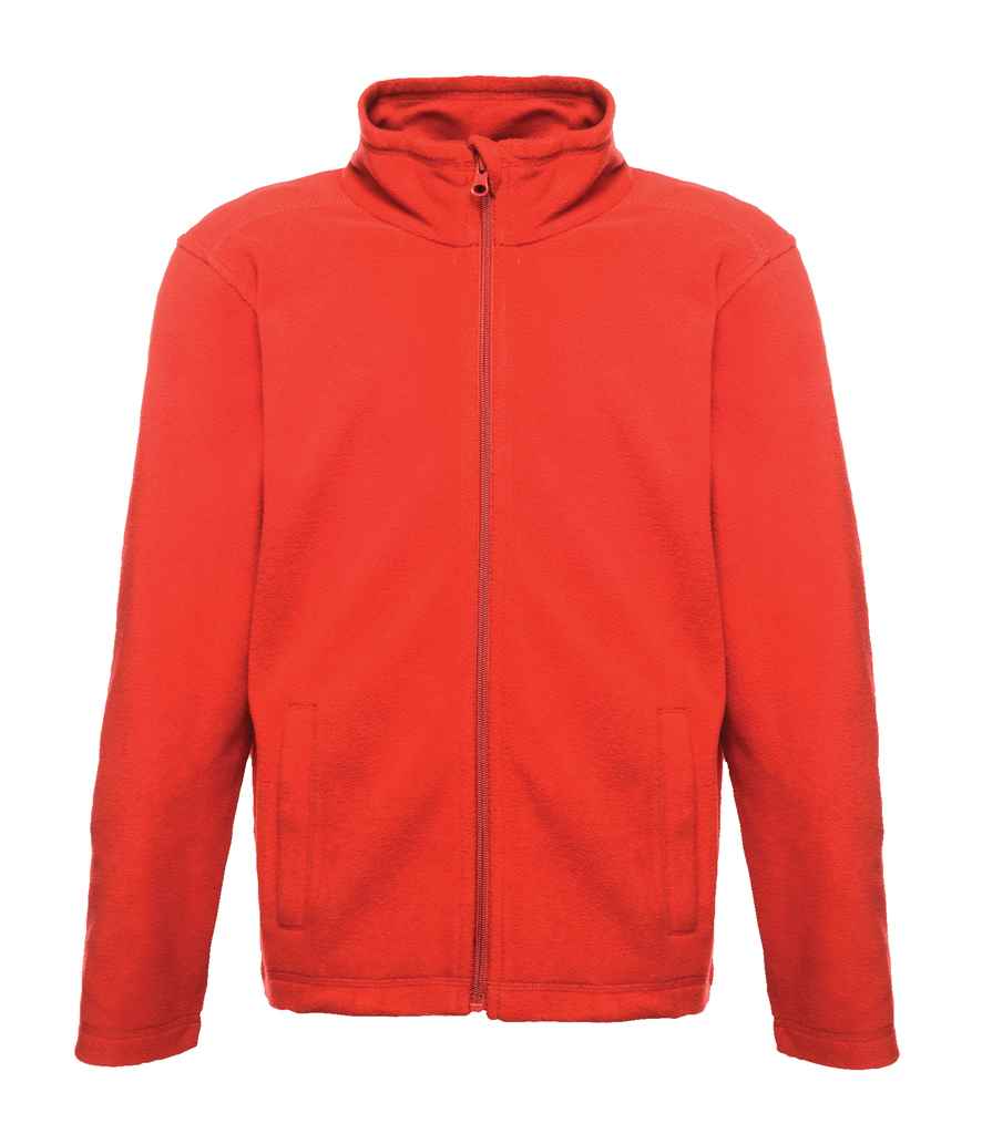 Regatta Kids Brigade II Micro Fleece Jacket in by Regatta — Custom branded clothing by Print Press, featuring premium embroidery produced in our specialist print lab in the UK.