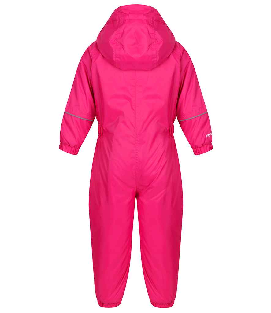 Regatta Kids Splash-it Rain Suit in by Regatta — Custom branded clothing by Print Press, featuring premium embroidery produced in our specialist print lab in the UK.