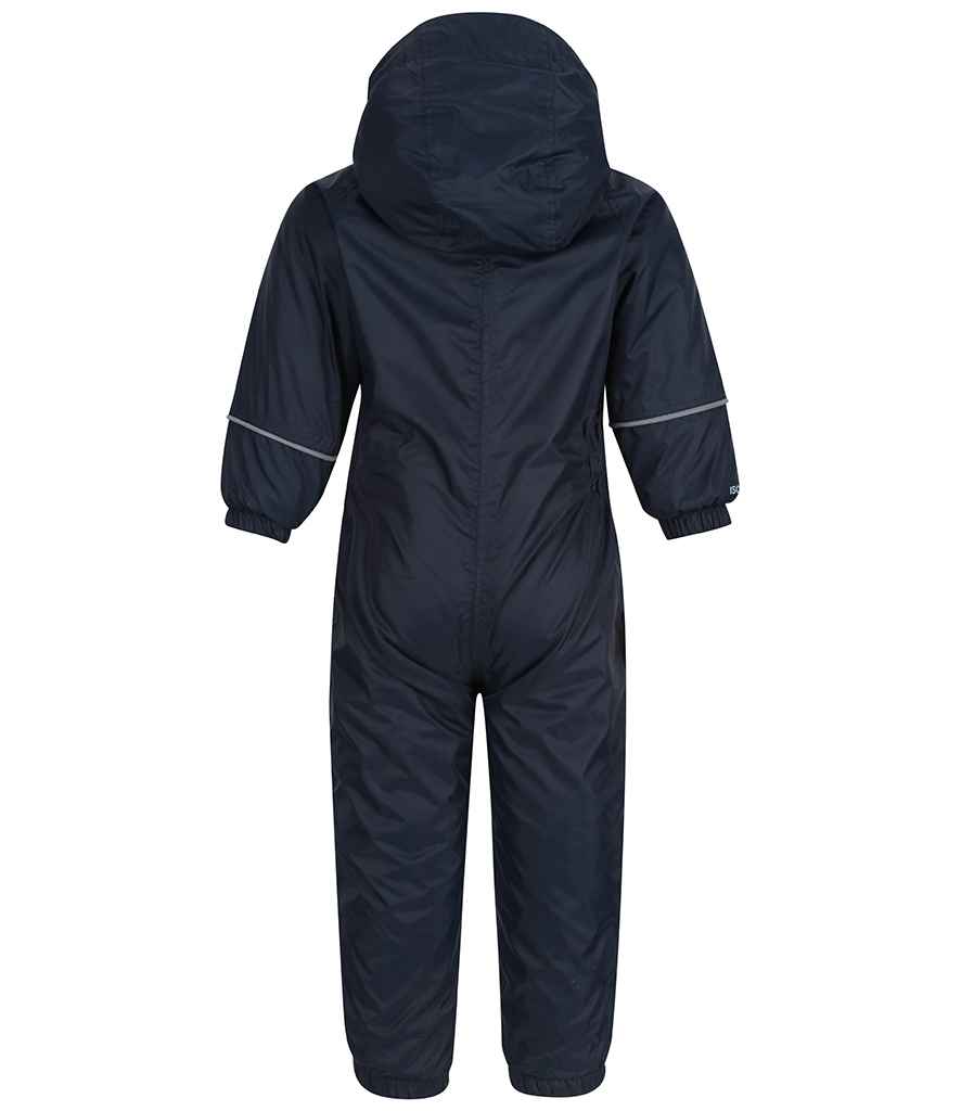Regatta Kids Splash-it Rain Suit in by Regatta — Custom branded clothing by Print Press, featuring premium embroidery produced in our specialist print lab in the UK.
