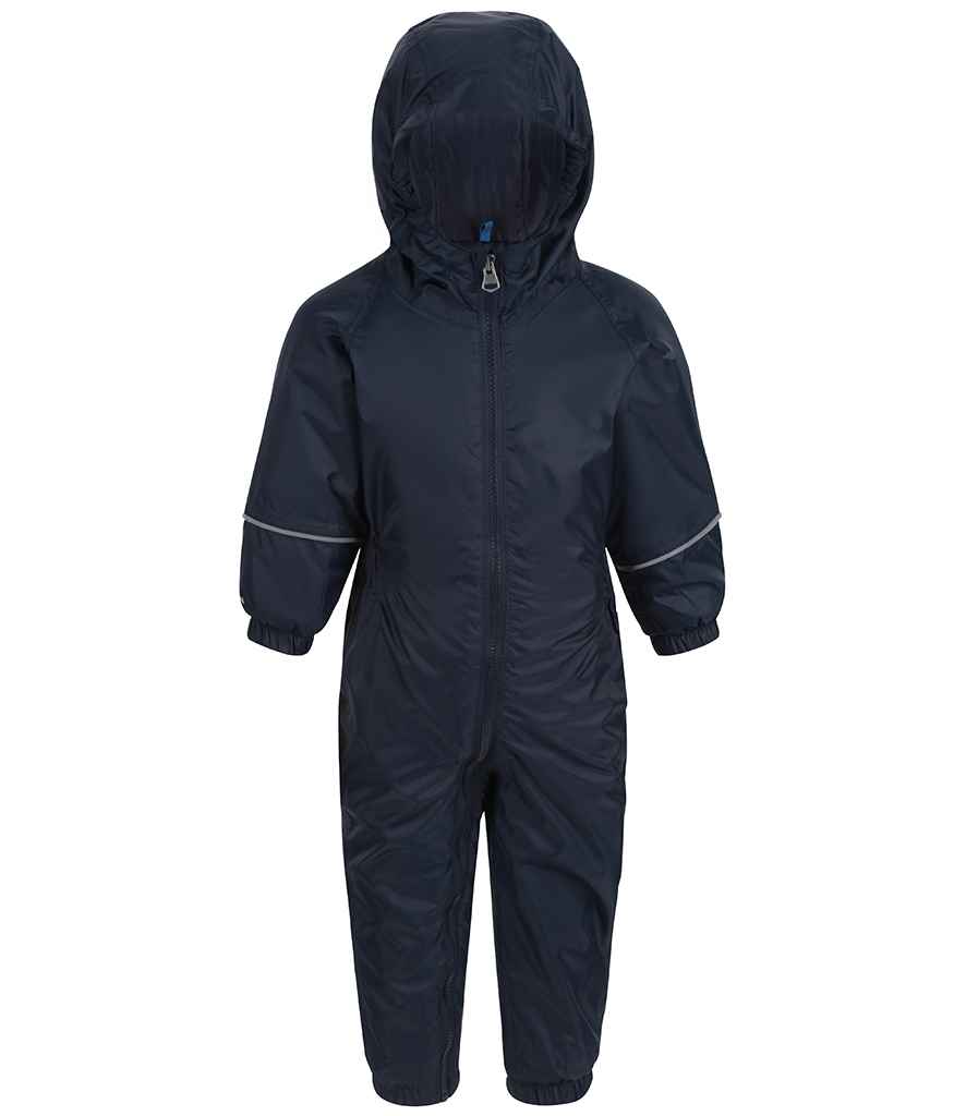 Regatta Kids Splash-it Rain Suit in by Regatta — Custom branded clothing by Print Press, featuring premium embroidery produced in our specialist print lab in the UK.