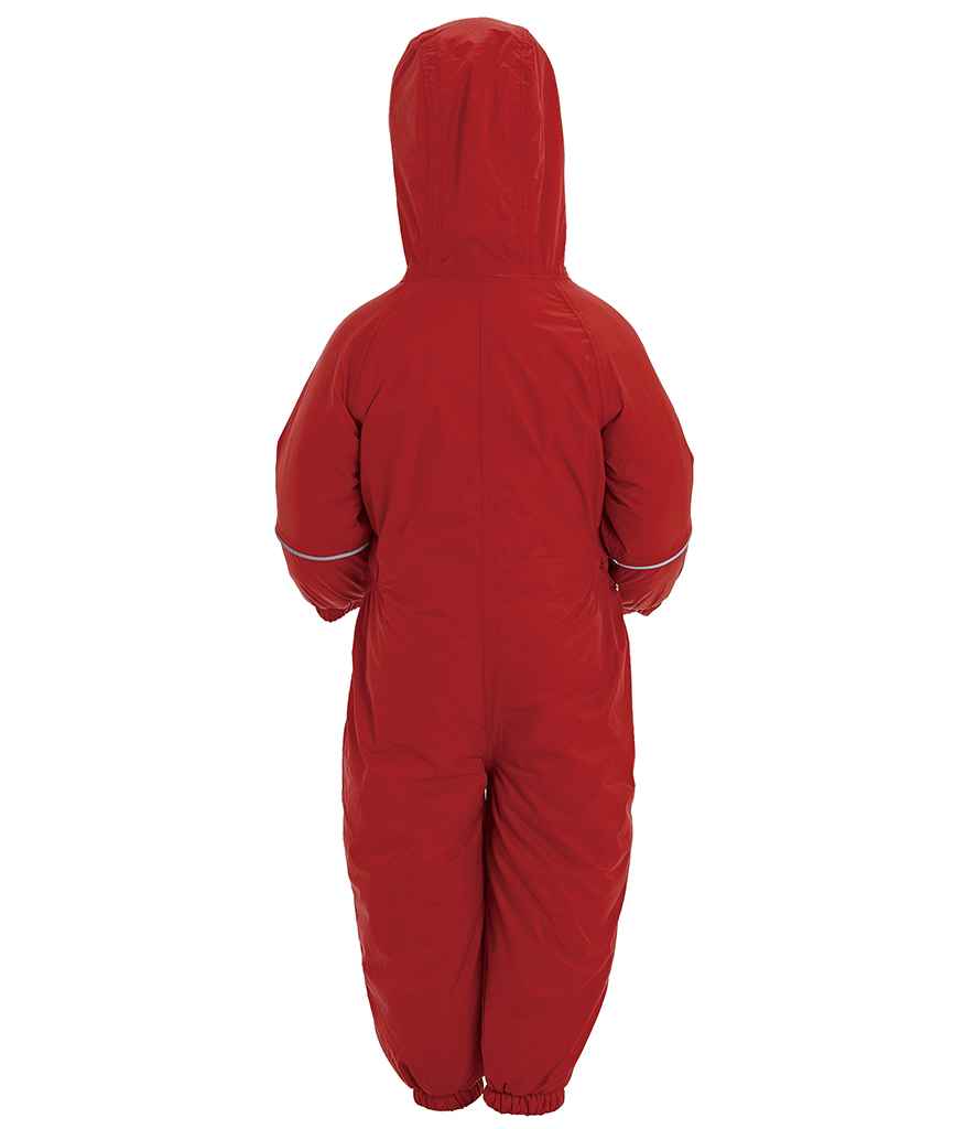 Regatta Kids Splash-it Rain Suit in by Regatta — Custom branded clothing by Print Press, featuring premium embroidery produced in our specialist print lab in the UK.