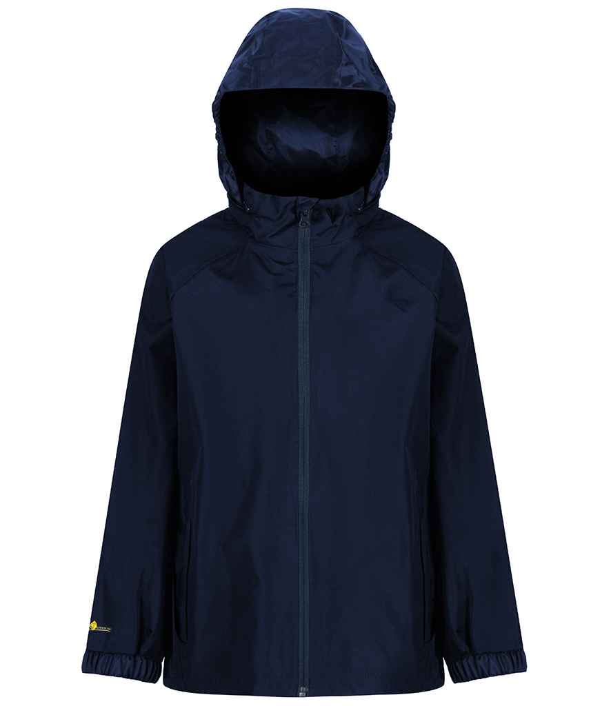 Regatta Kids Packaway Jacket in by Regatta — Custom branded clothing by Print Press, featuring premium embroidery produced in our specialist print lab in the UK.