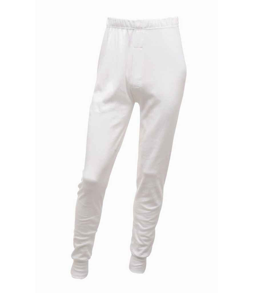 Regatta Thermal Long Johns in White by Regatta — Custom branded clothing by Print Press, featuring premium embroidery produced in our specialist print lab in the UK.