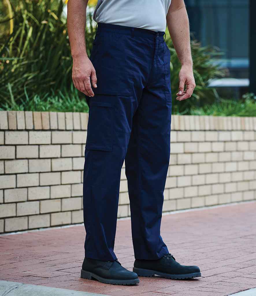 Regatta Pro Action Trousers in Navy by Regatta — Custom branded clothing by Print Press, featuring premium embroidery produced in our specialist print lab in the UK.