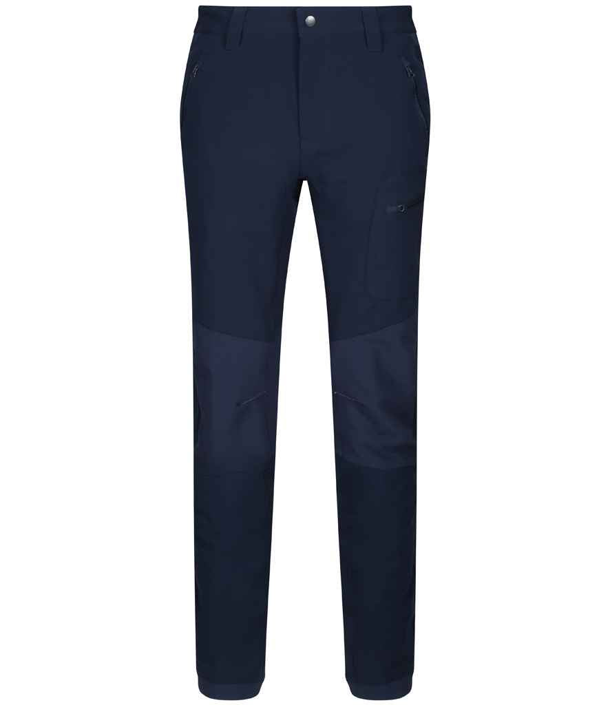Regatta X-Pro Prolite Stretch Trousers in Navy by Regatta — Custom branded clothing by Print Press, featuring premium embroidery produced in our specialist print lab in the UK.