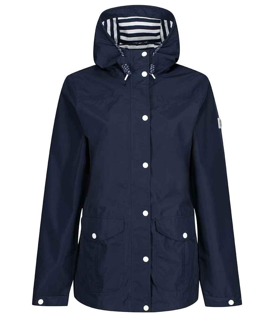 Regatta Ladies Phoebe Waterproof Shell Jacket in by Regatta — Custom branded clothing by Print Press, featuring premium embroidery produced in our specialist print lab in the UK.