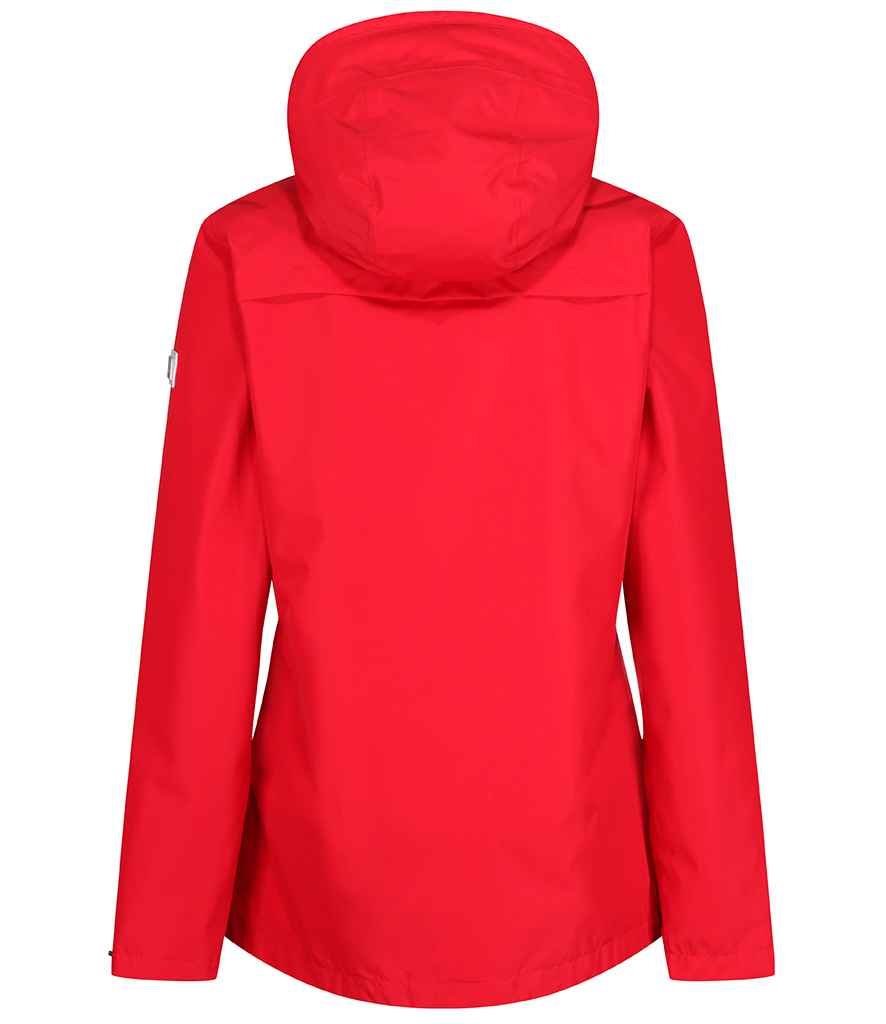 Regatta Ladies Phoebe Waterproof Shell Jacket in by Regatta — Custom branded clothing by Print Press, featuring premium embroidery produced in our specialist print lab in the UK.