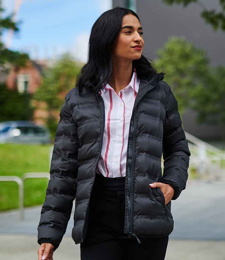 Regatta Ladies X-Pro Icefall III Insulated Jacket in Black by Regatta — Custom branded clothing by Print Press, featuring premium embroidery produced in our specialist print lab in the UK.