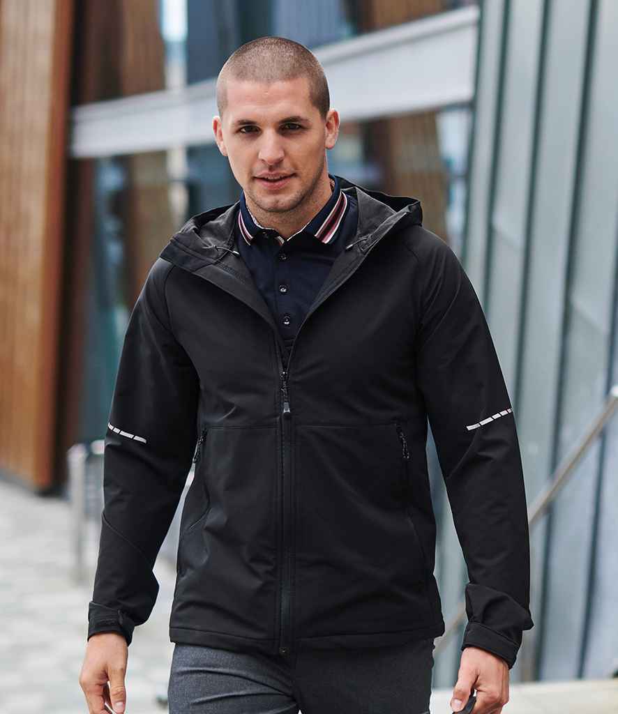 Regatta X-Pro Prolite Stretch Soft Shell Jacket in Black by Regatta — Custom branded clothing by Print Press, featuring premium embroidery produced in our specialist print lab in the UK.