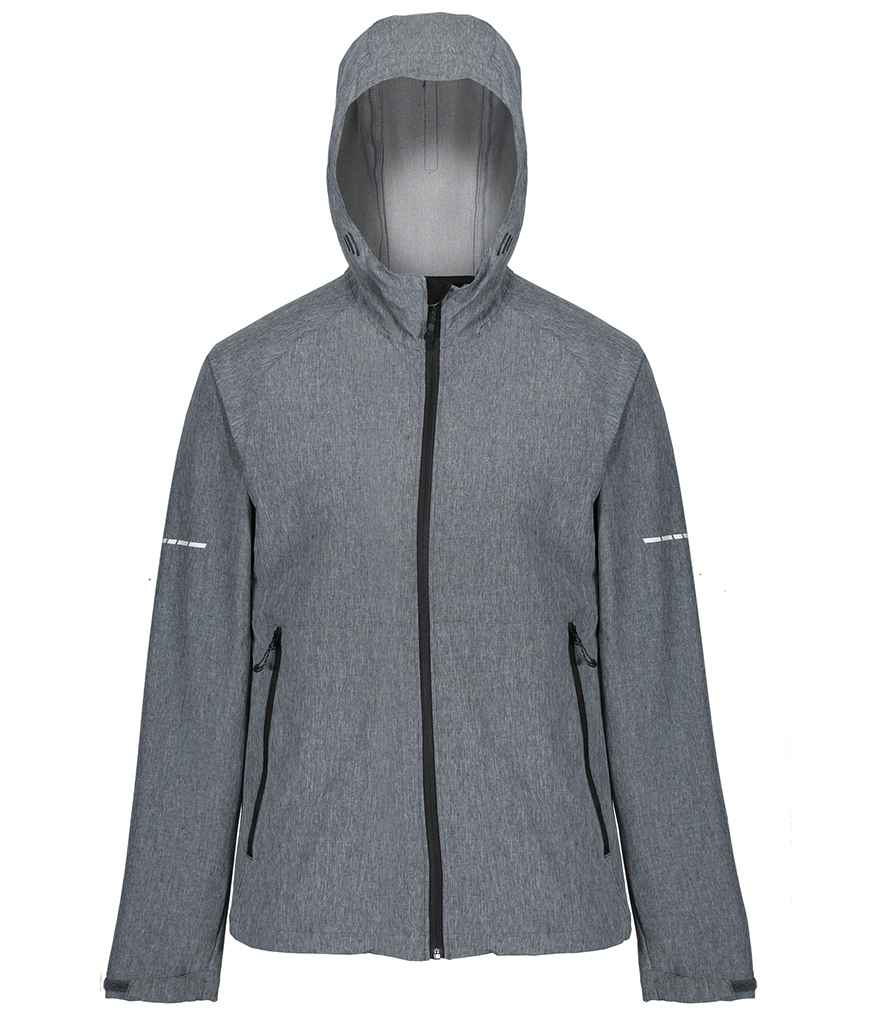 Regatta X-Pro Prolite Stretch Soft Shell Jacket in Seal Grey Marl by Regatta — Custom branded clothing by Print Press, featuring premium embroidery produced in our specialist print lab in the UK.