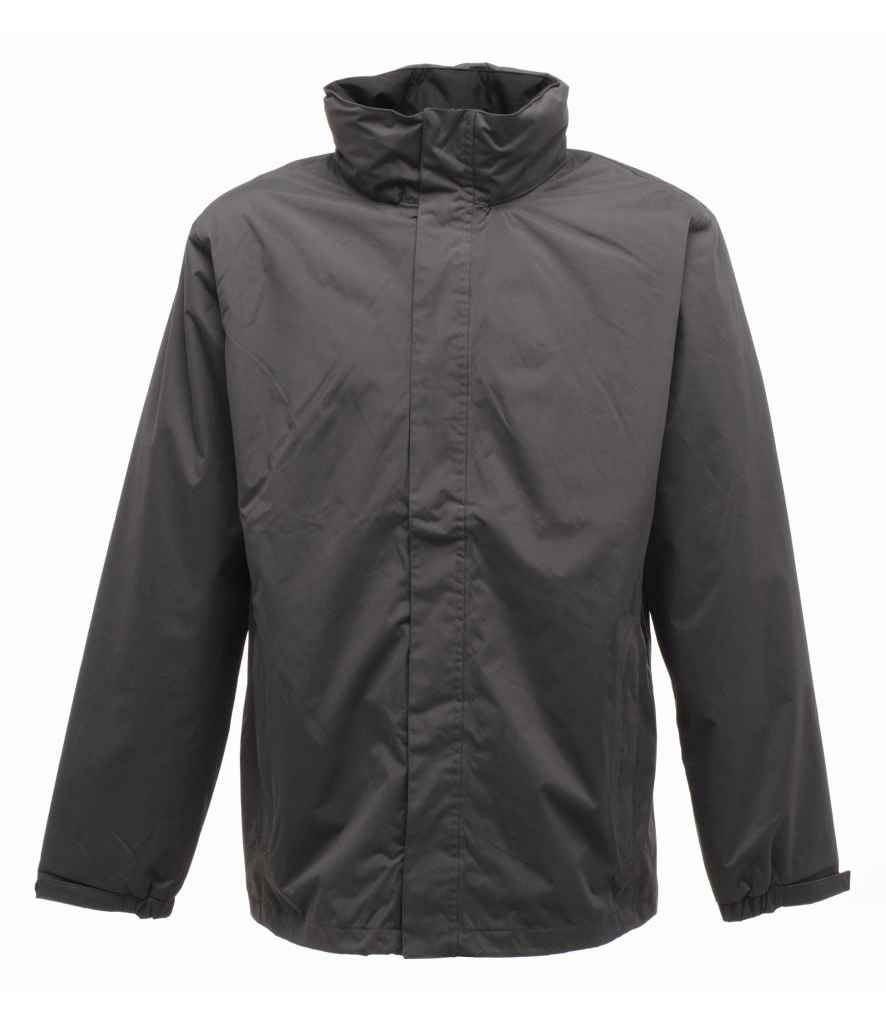 Regatta Ardmore Waterproof Shell Jacket in Seal Grey Black by Regatta — Custom branded clothing by Print Press, featuring premium embroidery produced in our specialist print lab in the UK.