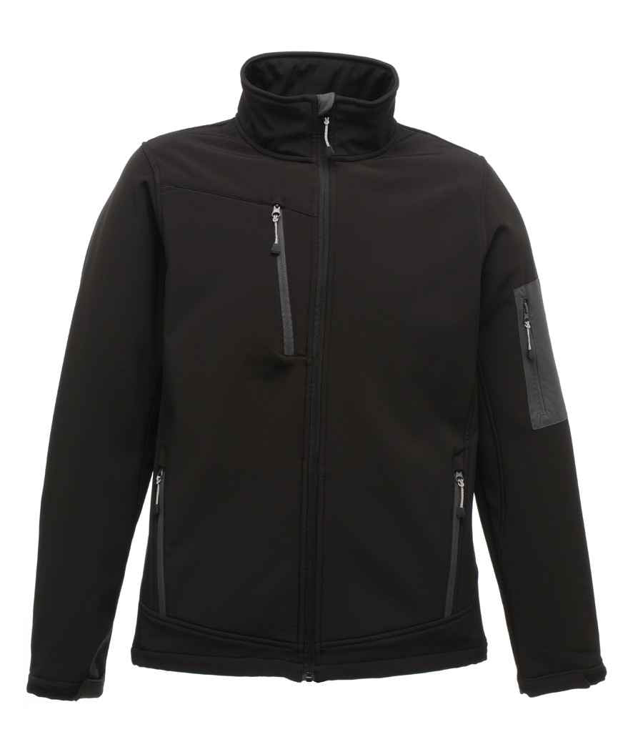 Regatta Arcola Soft Shell Jacket in by Regatta — Custom branded clothing by Print Press, featuring premium embroidery produced in our specialist print lab in the UK.