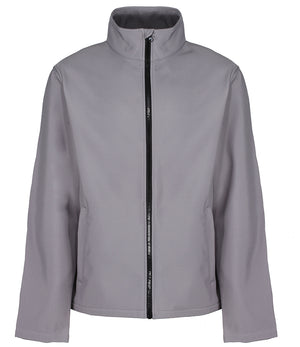 8 x Softshell Jackets by Regatta in Rock Grey Black by Print Lab Deals — Custom branded clothing by Print Press, featuring premium embroidery produced in our specialist print lab in the UK.
