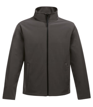 8 x Softshell Jackets by Regatta in Seal Grey Black by Print Lab Deals — Custom branded clothing by Print Press, featuring premium embroidery produced in our specialist print lab in the UK.