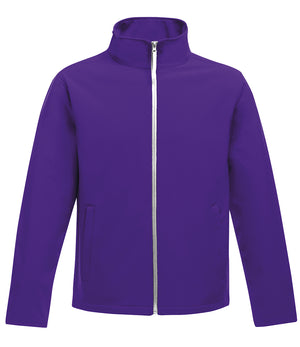 8 x Softshell Jackets by Regatta in Vibrant Purple Black by Print Lab Deals — Custom branded clothing by Print Press, featuring premium embroidery produced in our specialist print lab in the UK.