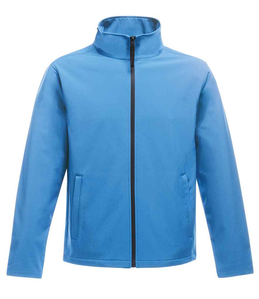 Regatta Ladies Ablaze Printable Soft Shell Jacket in French Blue Navy by Regatta — Custom branded clothing by Print Press, featuring premium embroidery produced in our specialist print lab in the UK.