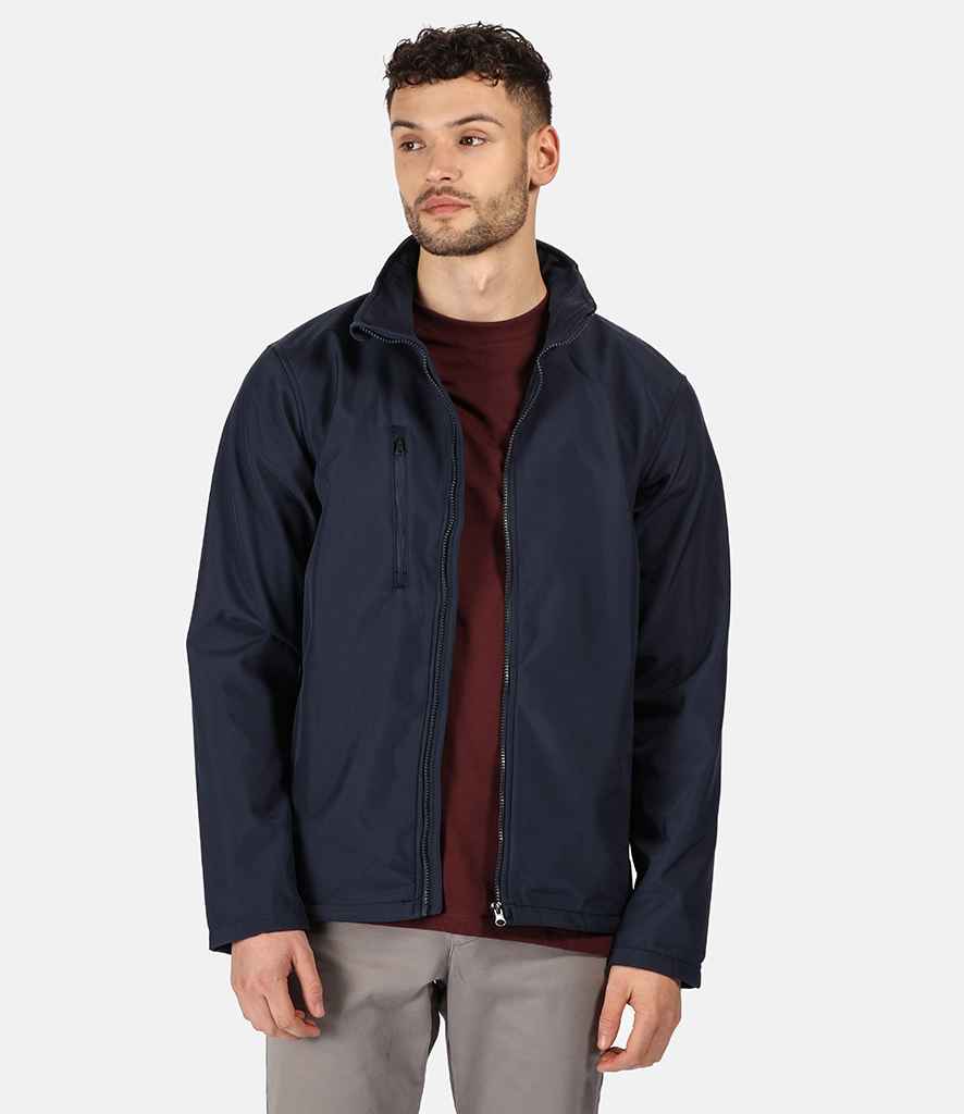 Regatta Ablaze Three Layer Soft Shell Jacket in by Regatta — Custom branded clothing by Print Press, featuring premium embroidery produced in our specialist print lab in the UK.