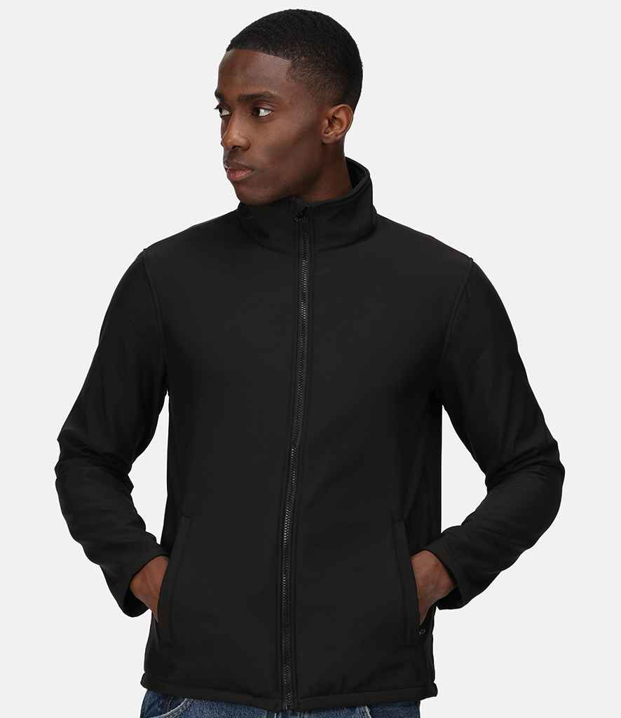 Regatta Eco Ablaze Soft Shell Jacket in by Regatta — Custom branded clothing by Print Press, featuring premium embroidery produced in our specialist print lab in the UK.