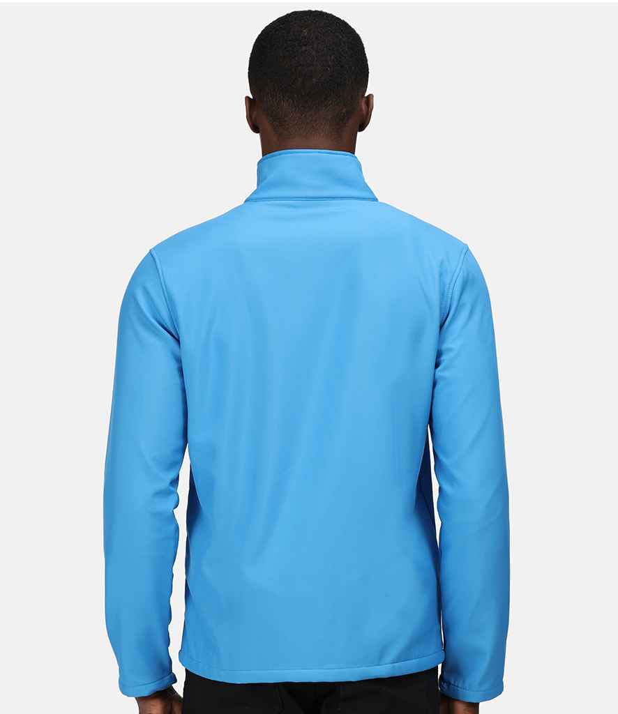 Regatta Eco Ablaze Soft Shell Jacket in by Regatta — Custom branded clothing by Print Press, featuring premium embroidery produced in our specialist print lab in the UK.