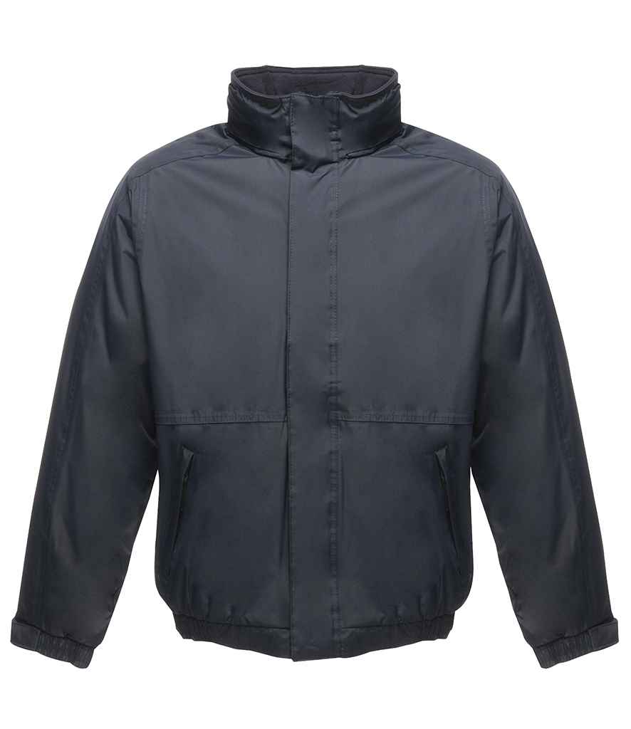 Regatta Eco Dover Waterproof Insulated Jacket in Navy Navy by Regatta — Custom branded clothing by Print Press, featuring premium embroidery produced in our specialist print lab in the UK.