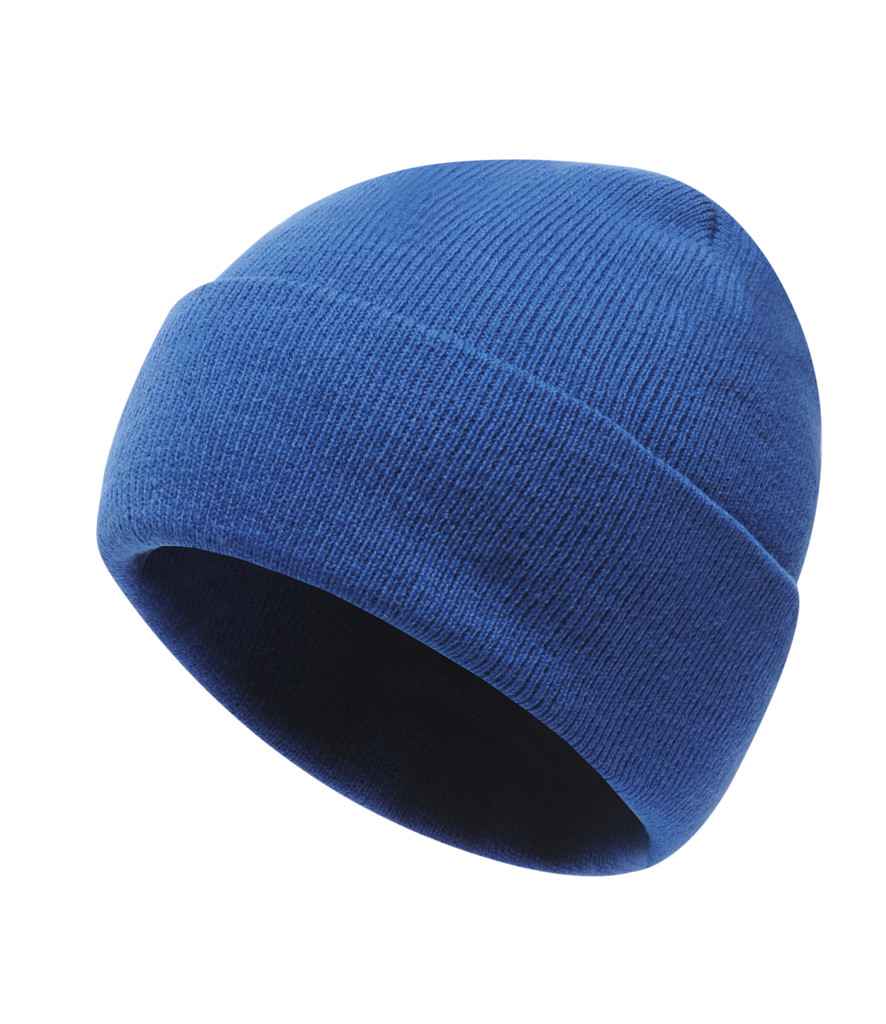 Regatta Axton Cuffed Beanie in ONE Royal Blue by Regatta — Custom branded clothing by Print Press, featuring premium embroidery produced in our specialist print lab in the UK.