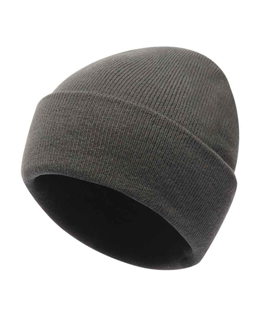Regatta Axton Cuffed Beanie in ONE Seal Grey by Regatta — Custom branded clothing by Print Press, featuring premium embroidery produced in our specialist print lab in the UK.