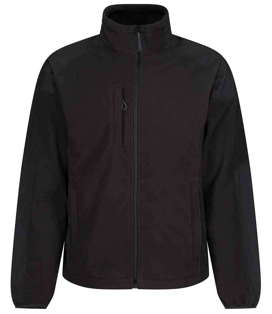 Regatta Broadstone Showerproof Micro Fleece Jacket in by Regatta — Custom branded clothing by Print Press, featuring premium embroidery produced in our specialist print lab in the UK.