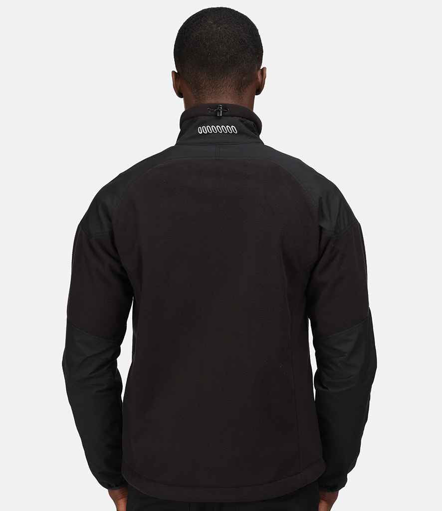 Regatta Broadstone Showerproof Micro Fleece Jacket in by Regatta — Custom branded clothing by Print Press, featuring premium embroidery produced in our specialist print lab in the UK.