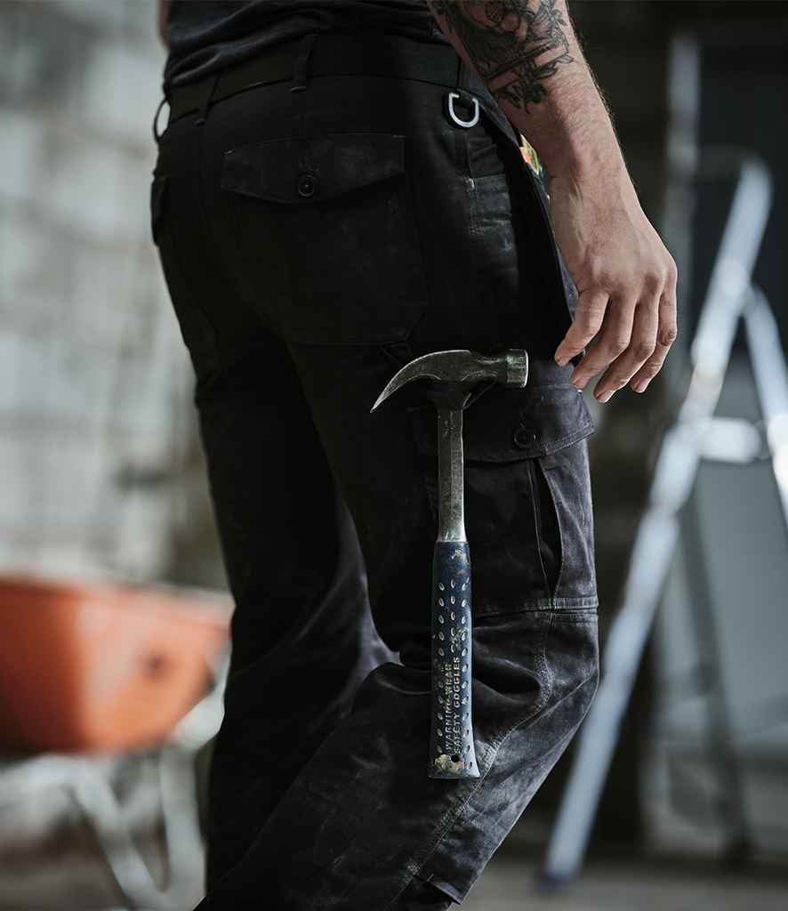 Regatta Pro Cargo Holster Trousers in by Regatta — Custom branded clothing by Print Press, featuring premium embroidery produced in our specialist print lab in the UK.