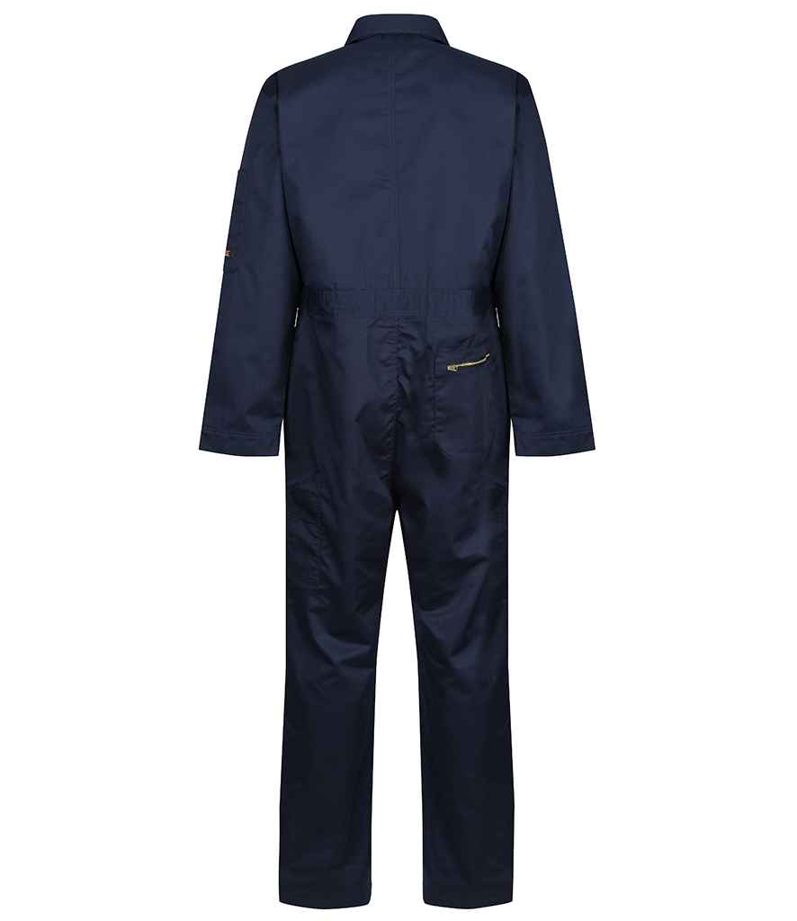 Regatta Pro Zip Front Coverall in by Regatta — Custom branded clothing by Print Press, featuring premium embroidery produced in our specialist print lab in the UK.