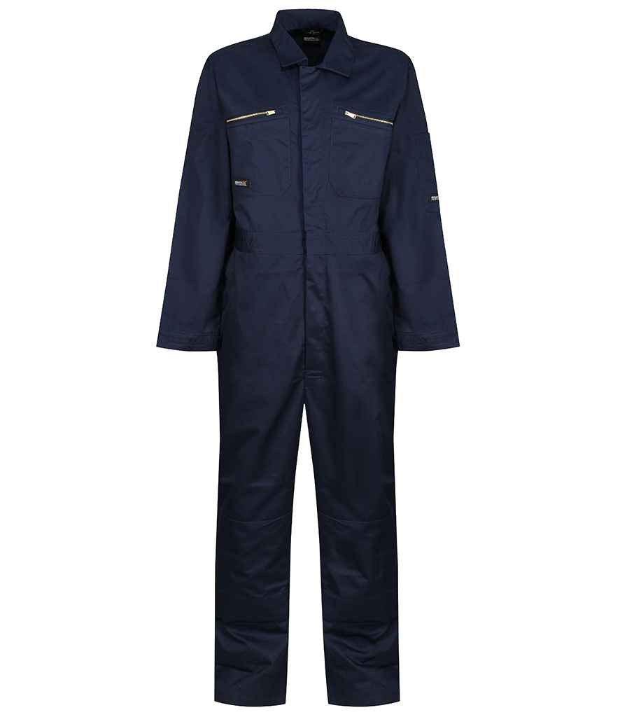Regatta Pro Zip Front Coverall in by Regatta — Custom branded clothing by Print Press, featuring premium embroidery produced in our specialist print lab in the UK.