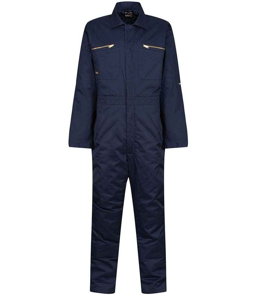 Regatta Pro Zip Insulated Coverall in by Regatta — Custom branded clothing by Print Press, featuring premium embroidery produced in our specialist print lab in the UK.