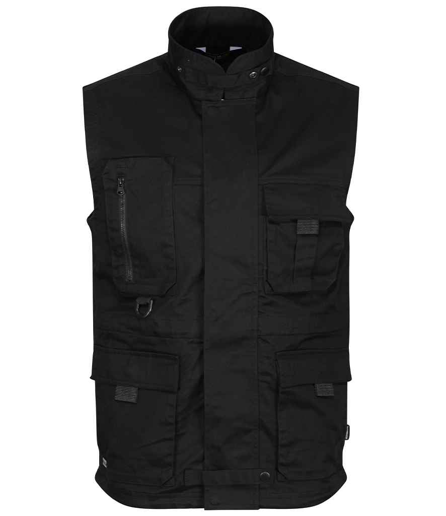 Regatta Pro Utility Vest in by Regatta — Custom branded clothing by Print Press, featuring premium embroidery produced in our specialist print lab in the UK.