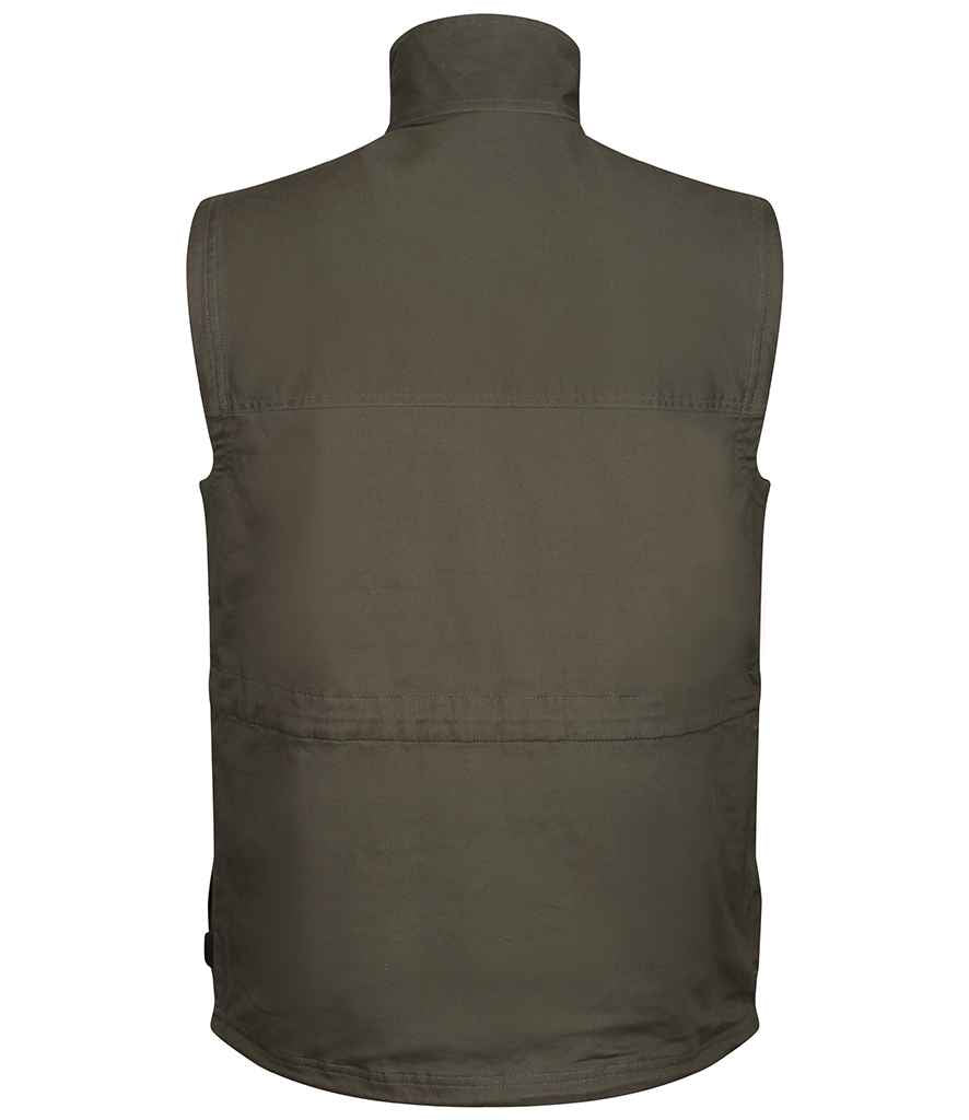 Regatta Pro Utility Vest in by Regatta — Custom branded clothing by Print Press, featuring premium embroidery produced in our specialist print lab in the UK.