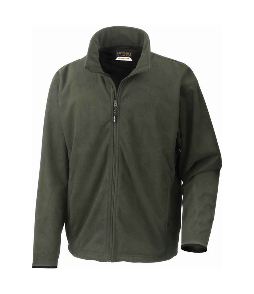 Result Urban Extreme Climate Stopper Fleece Jacket in Moss by Result Urban — Custom branded clothing by Print Press, featuring premium embroidery produced in our specialist print lab in the UK.
