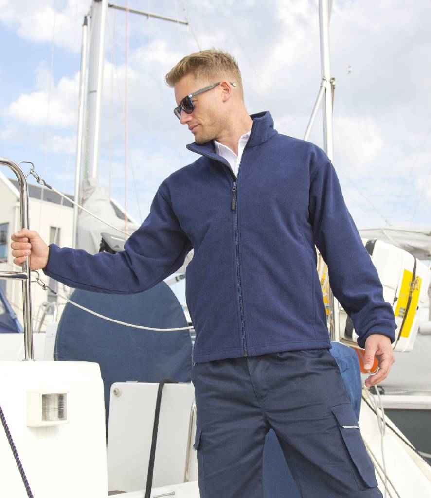 Result Urban Extreme Climate Stopper Fleece Jacket in Navy by Result Urban — Custom branded clothing by Print Press, featuring premium embroidery produced in our specialist print lab in the UK.